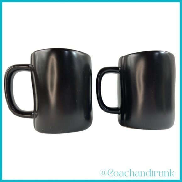 RAE DUNN Witchful Thinking and Haunt Mess Halloween Large Mug Set - Picture 5 of 5